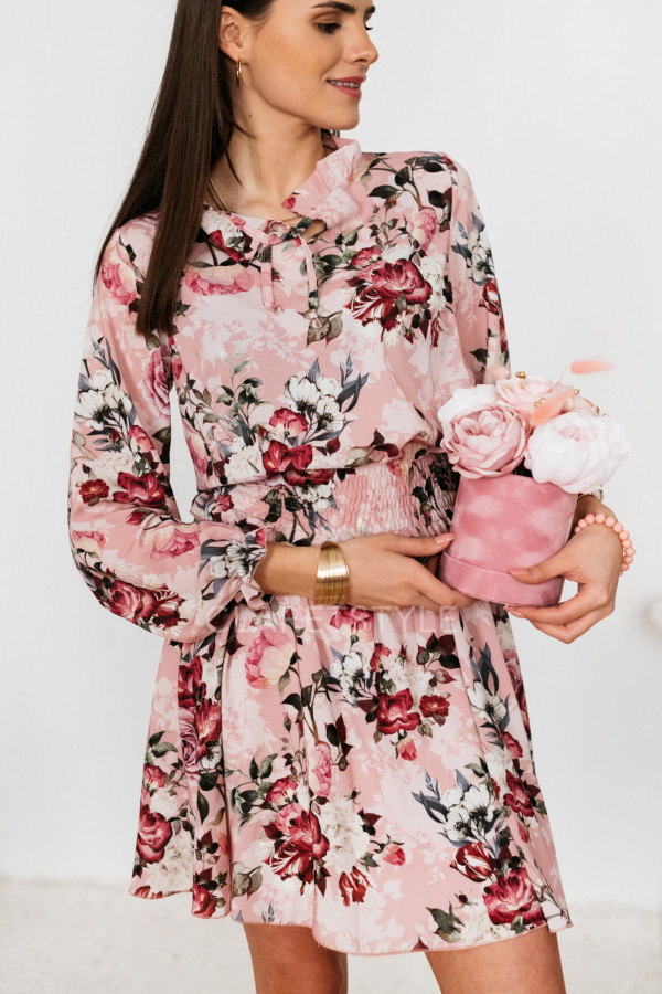 SUKIENKA FLOWERS ROSE