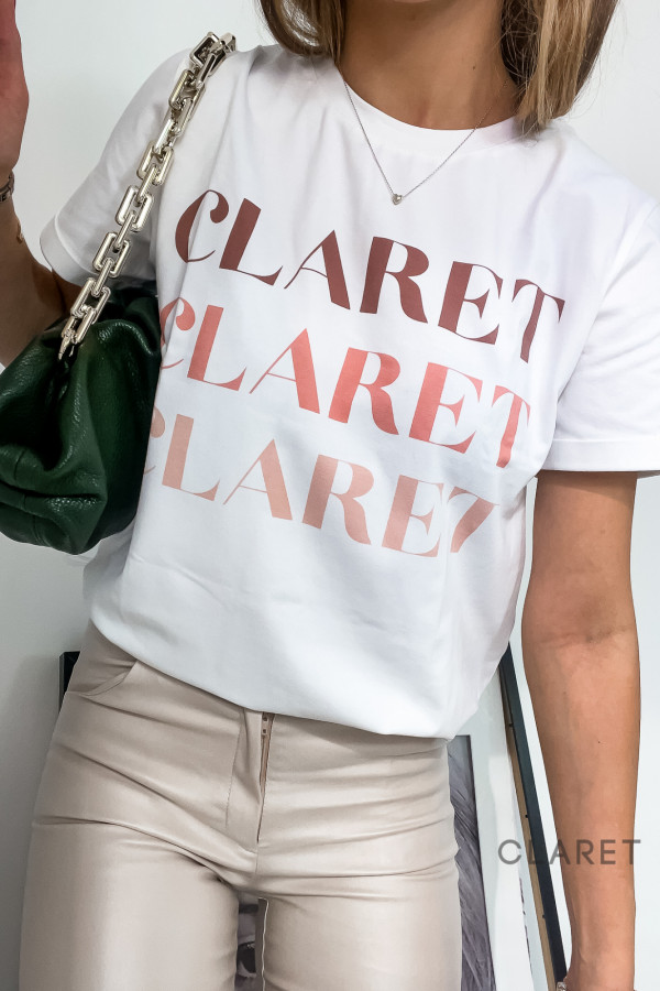 T-SHIRT BY CLARET COLLECTION AUTUMN LOOK